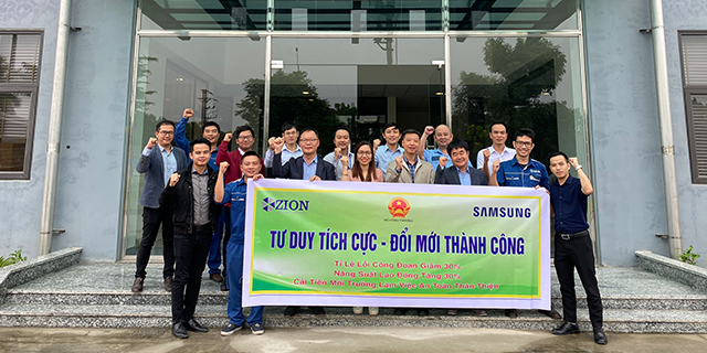 Công ty CP Nhựa ZION sở hữu nguồn nhân lực chất lượng cao 